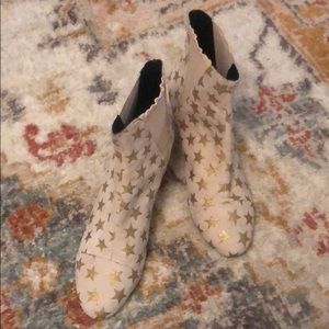 Rebecca Minkoff blush Pink Star Boots worn 2x